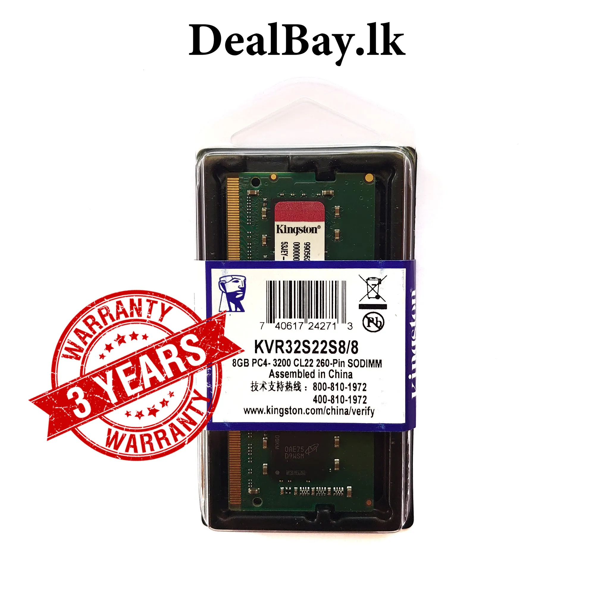 SK-Hynix DDR4 3200MHz 8GB Laptop RAM
