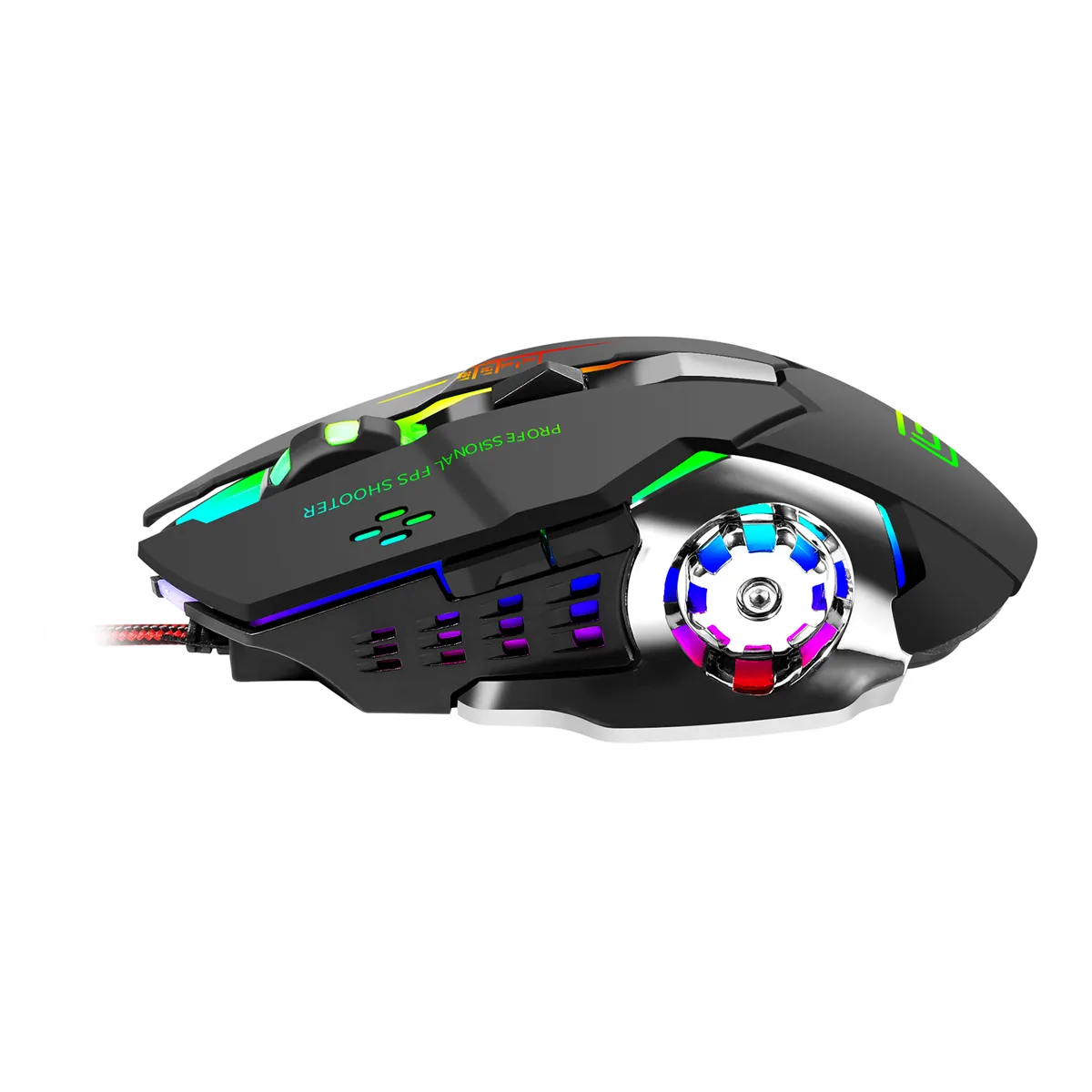 BAJEAL G8 Gaming Mouse DPI Adjustable LED RGB Wired