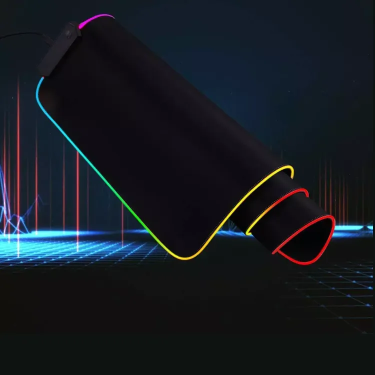 Gaming Mouse Pad Black Luminous RGB (800x300x4mm) - image 4