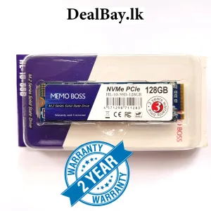 MEMOBOSS NVMe SSD PCIe Gen 3.0x4 High Speed 128GB/256GB