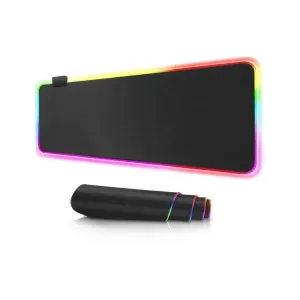 Gaming Mouse Pad Black Luminous RGB (800x300x4mm)
