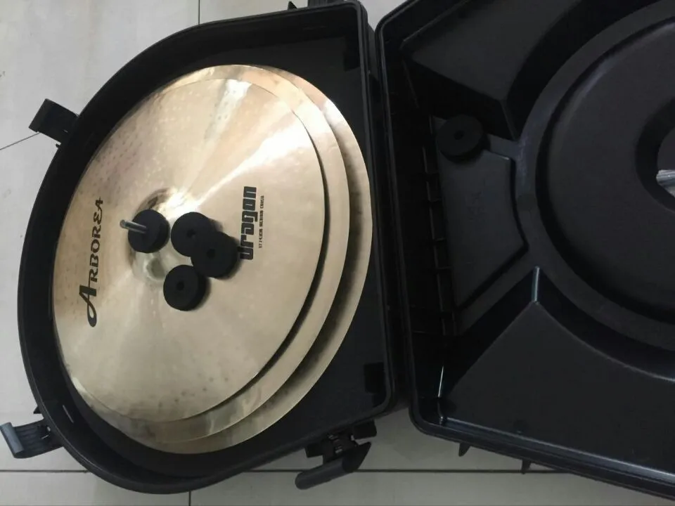 Arborea Trolly Cymbal Hard Case Black With Wheels - image 4