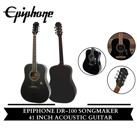 Epiphone Song Maker DR100 Solid Top Gloss Finish Semi-Acoustic - image 3