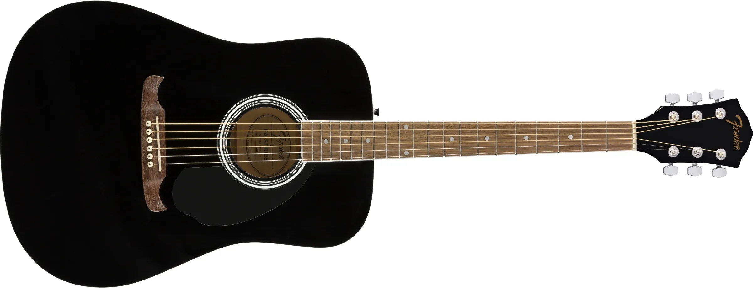 Fender FA-125 Dreadnought Acoustic Guitar Black - image 3