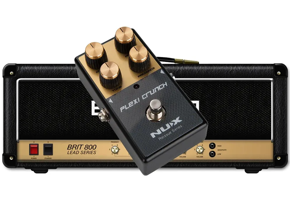 NUX Plexi Crunch Guitar Distortion Effect Pedal - image 2
