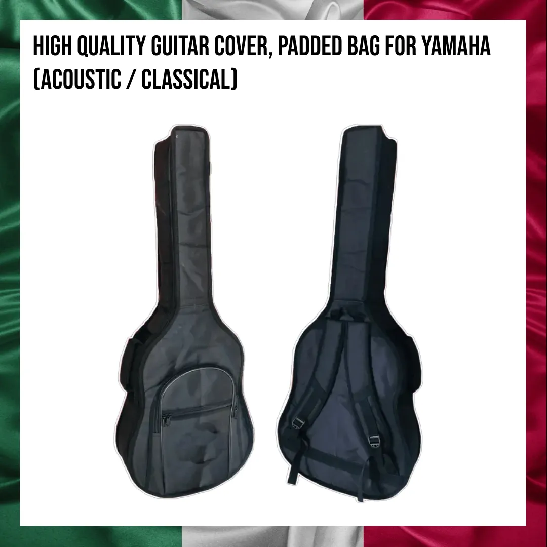 Yamaha Acoustic Guitar Cover Padded Bag High Quality Black