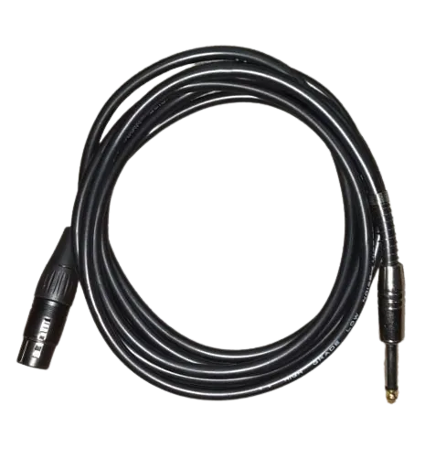 Generic Microphone Cable TS Mono to XLR Male - image 2