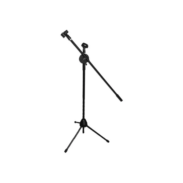 Generic Microphone Stand Black For Two Microphones