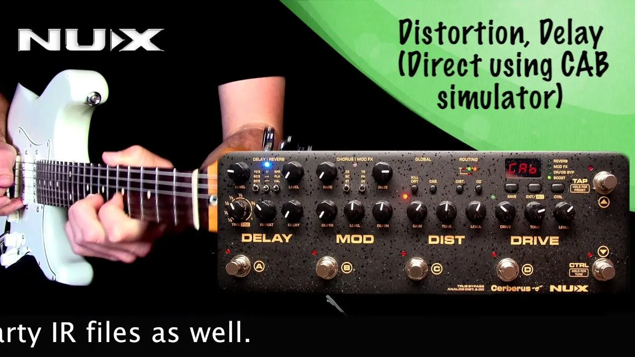 NUX Cerberus Multi Function Guitar Effect Pedal - image 5