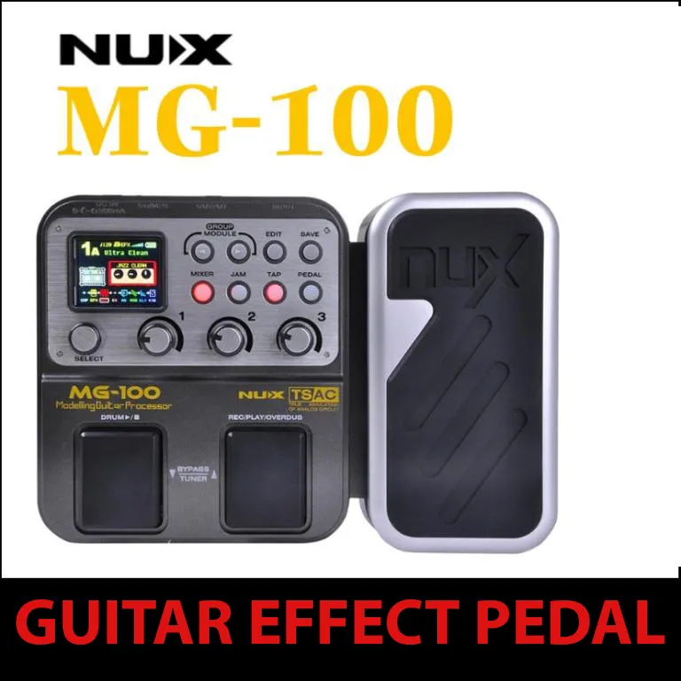 NUX MG100 Multi Effects Guitar Pedal - image 7