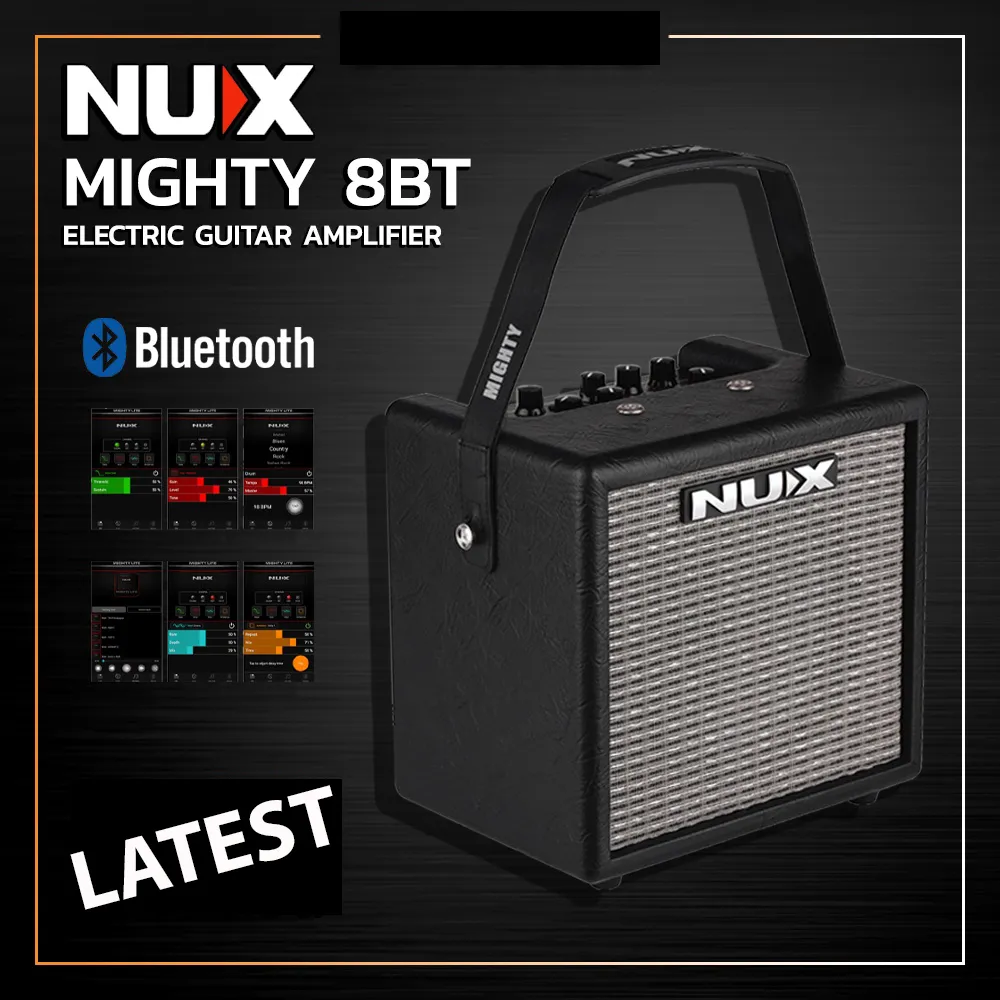 NUX Mighty 8BT Portable Electric Guitar Amplifier - image 2