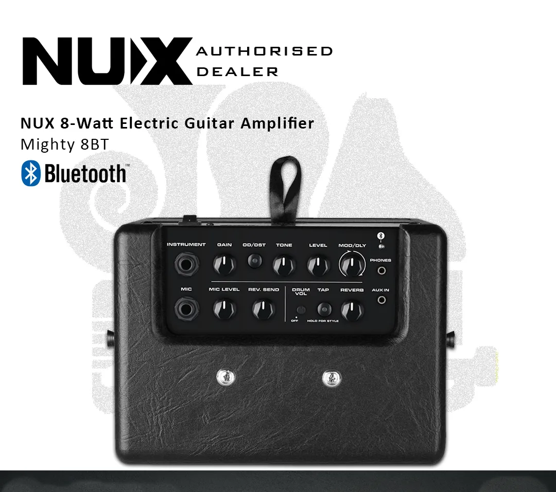 NUX Mighty 8BT Portable Electric Guitar Amplifier - image 4