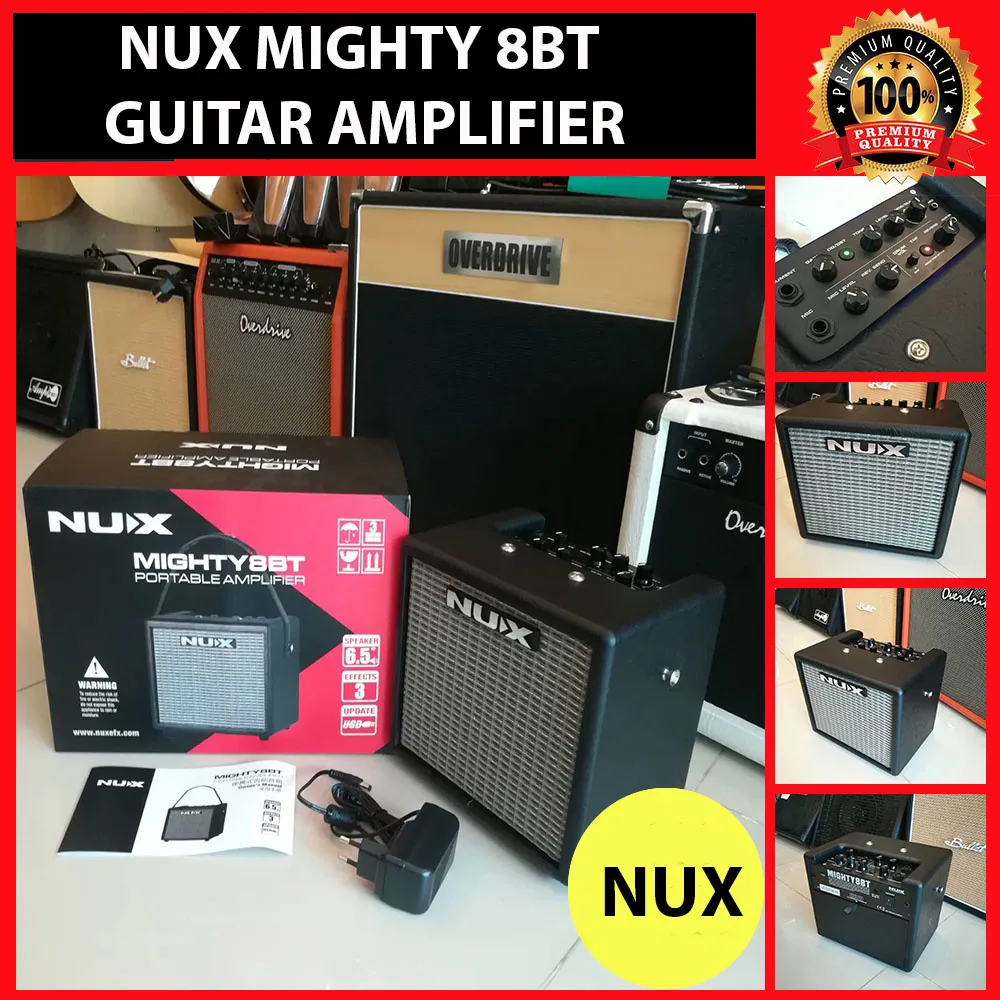 NUX Mighty 8BT Portable Electric Guitar Amplifier - image 5