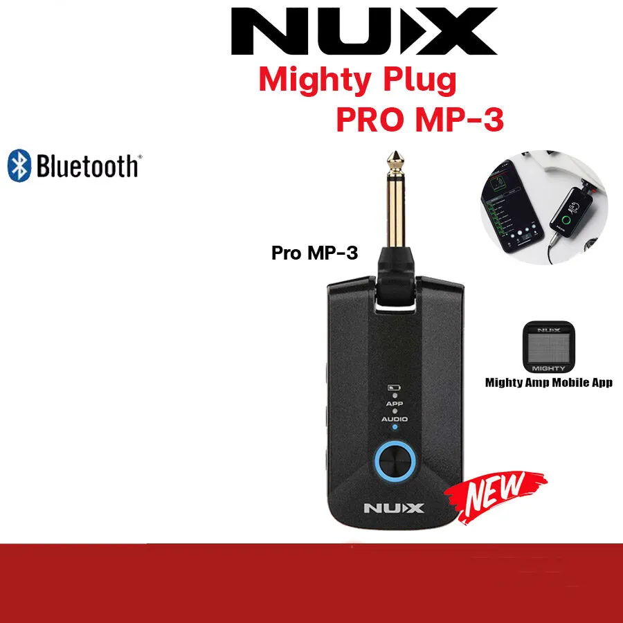 NUX Mighty Plug Pro MP-3 Headphone Amp for Guitar/Bass - image 2