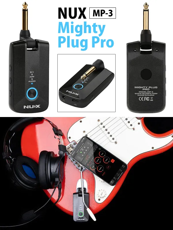 NUX Mighty Plug Pro MP-3 Headphone Amp for Guitar/Bass - image 4