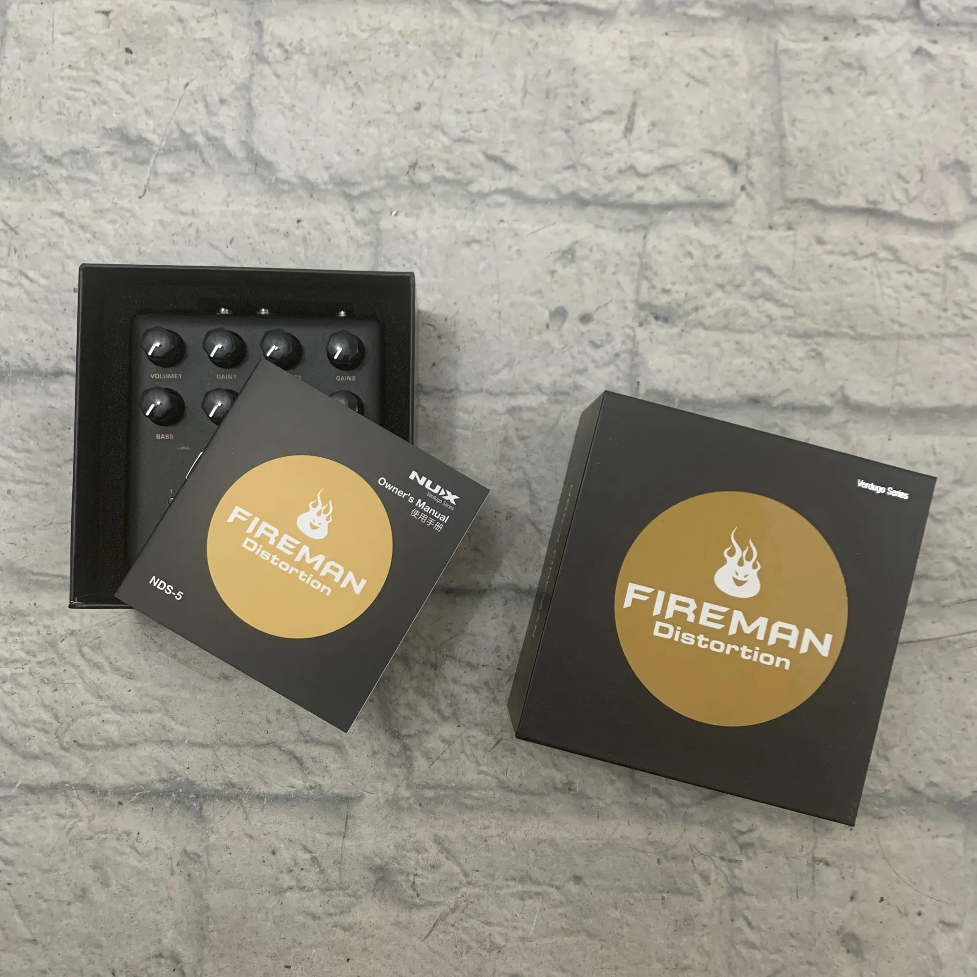 NUX NDS-5 Fireman Dual Channel Distortion Guitar Effect Pedal - image 6