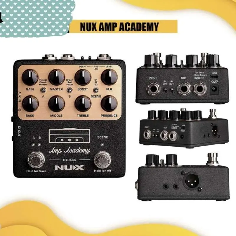 NUX NGS-6 Amp Academy Amp Modeler Guitar Pedal - image 2
