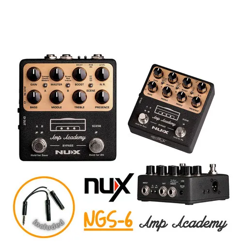 NUX NGS-6 Amp Academy Amp Modeler Guitar Pedal - image 3