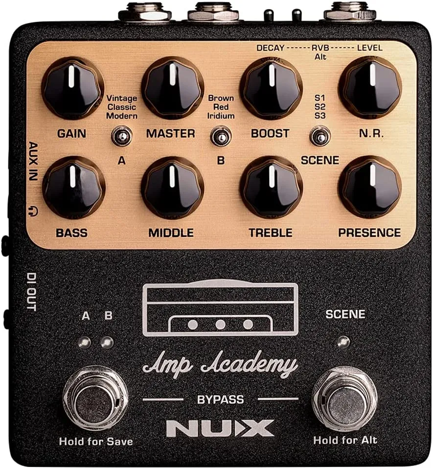 NUX NGS-6 Amp Academy Amp Modeler Guitar Pedal - image 5