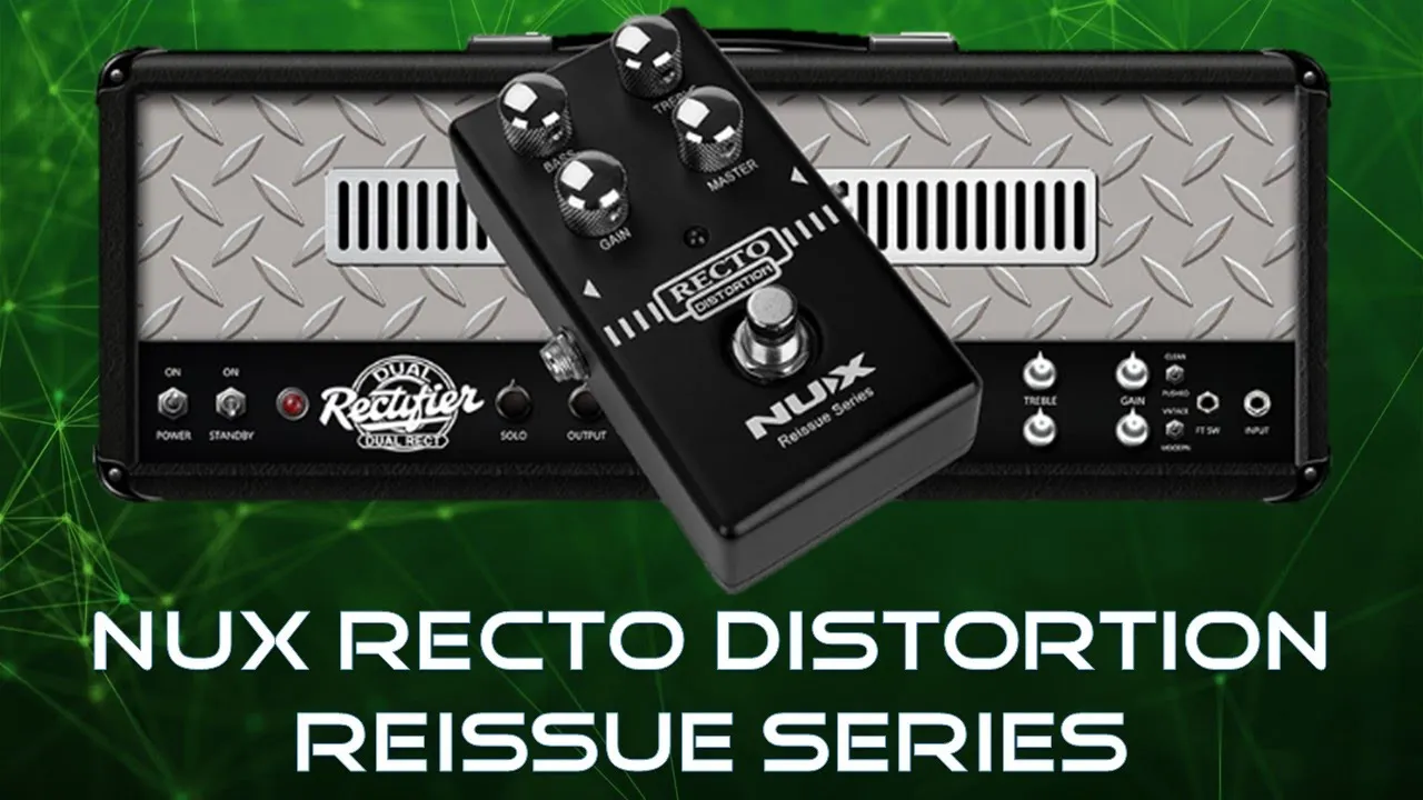 NUX Recto Distortion Guitar Effect Pedal Heavy Distortion - image 3