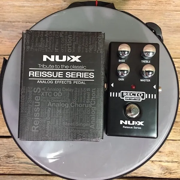 NUX Recto Distortion Guitar Effect Pedal Heavy Distortion - image 4