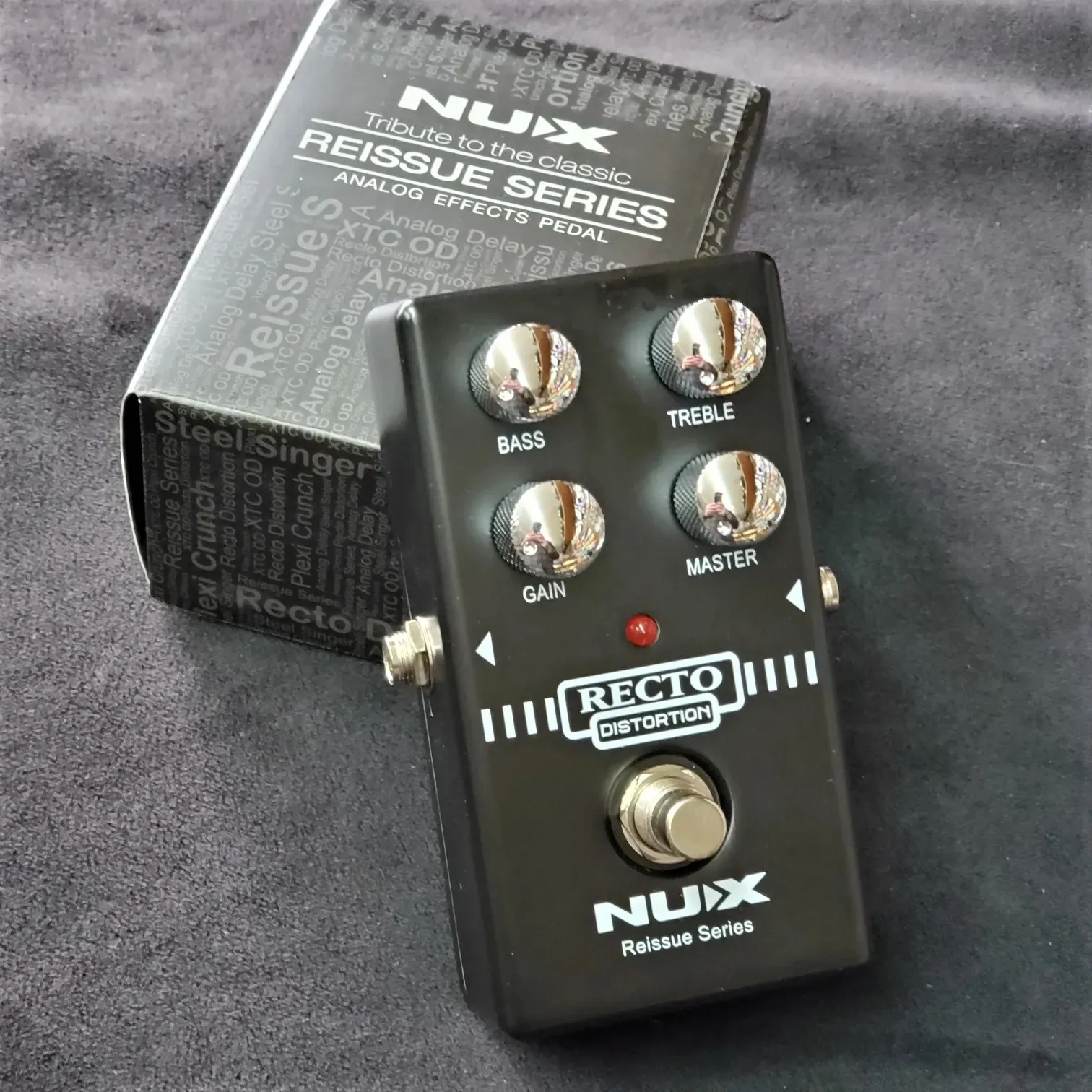 NUX Recto Distortion Guitar Effect Pedal Heavy Distortion - image 5