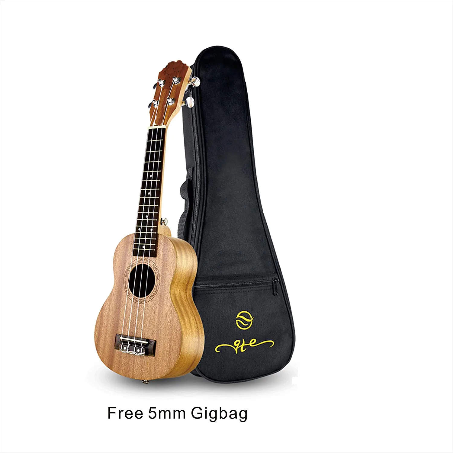 Generic Portable Ukulele Padded Gig Carry Bag Black