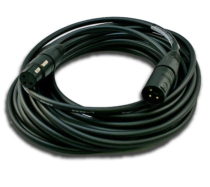 Black Professional Microphone Cable Balanced XLR to XLR - image 2