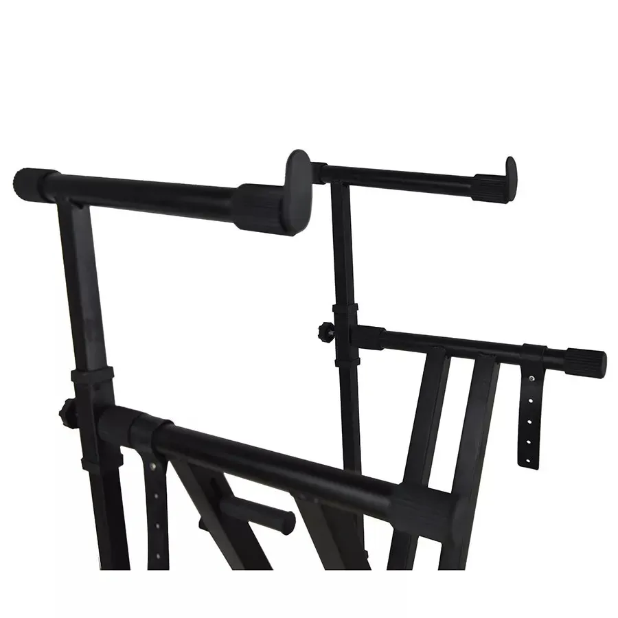 JYC D-X7 Heavy Duty Double Pipe Keyboard Stand - image 2
