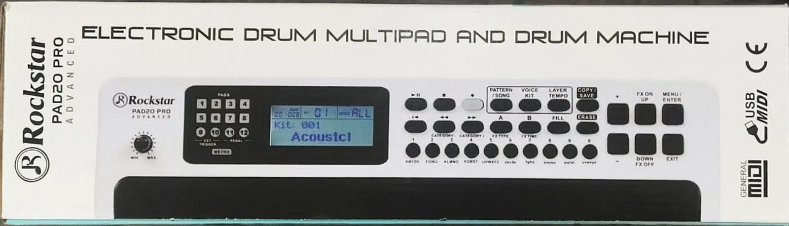 Rockstar PAD20 PRO Advanced Octa pad Electronic Drum - image 5