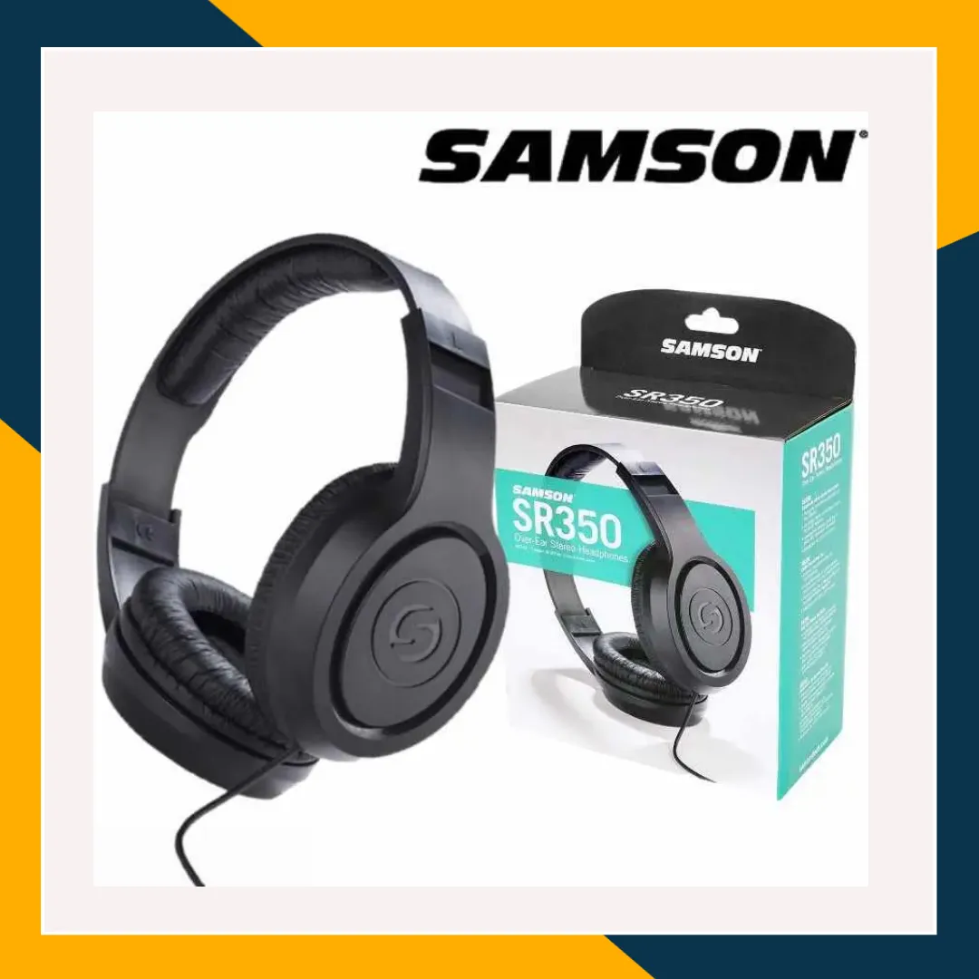 Samson SR350 Over-Ear Stereo Open Studio Headphones