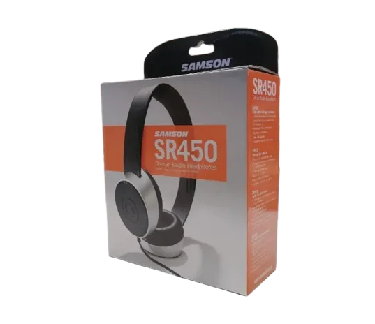 Samson SR450 Closed Back On-Ear Studio Headphones - image 2