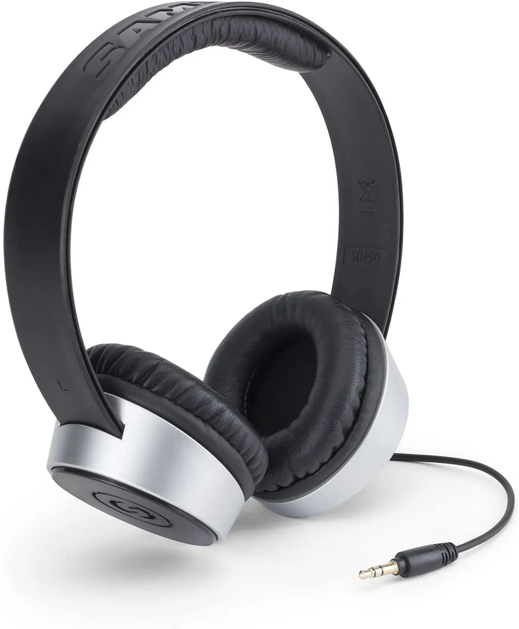 Samson SR450 Closed Back On-Ear Studio Headphones - image 5