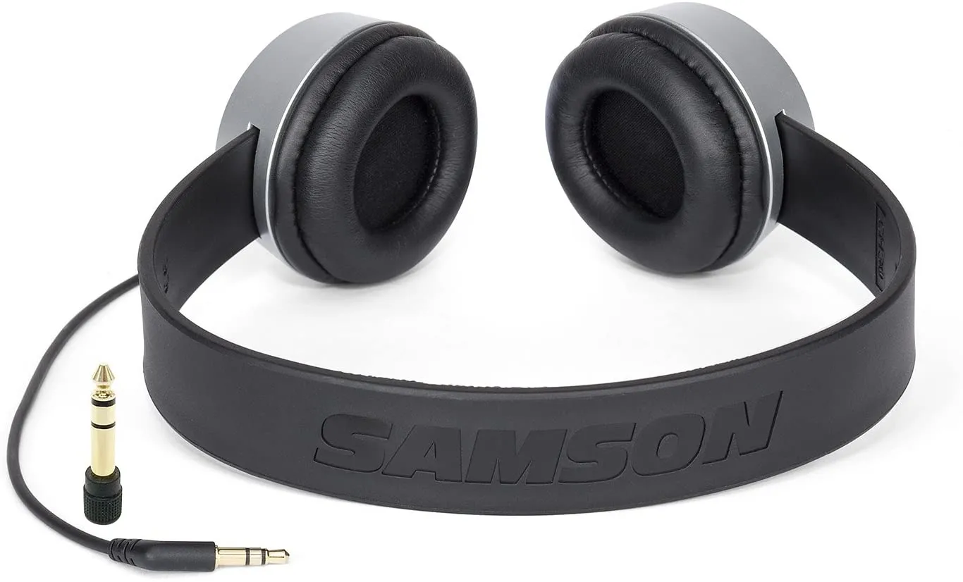 Samson SR450 Closed Back On-Ear Studio Headphones - image 6