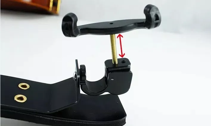 Generic 4/4 Violin Shoulder Rest German Style Black Adjustable - image 7