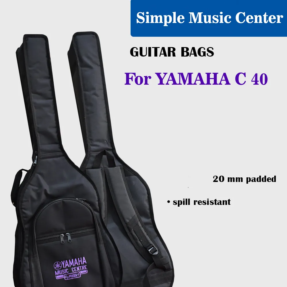 Yamaha C40 Classic Guitar Safety Cover Padded Bag - image 2