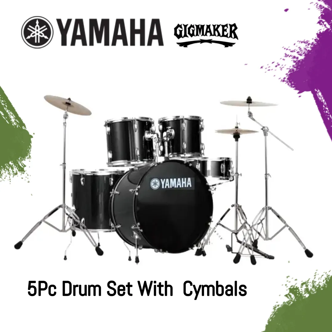 YAMAHA Gig maker 5Pc Acoustic Full Drum Set