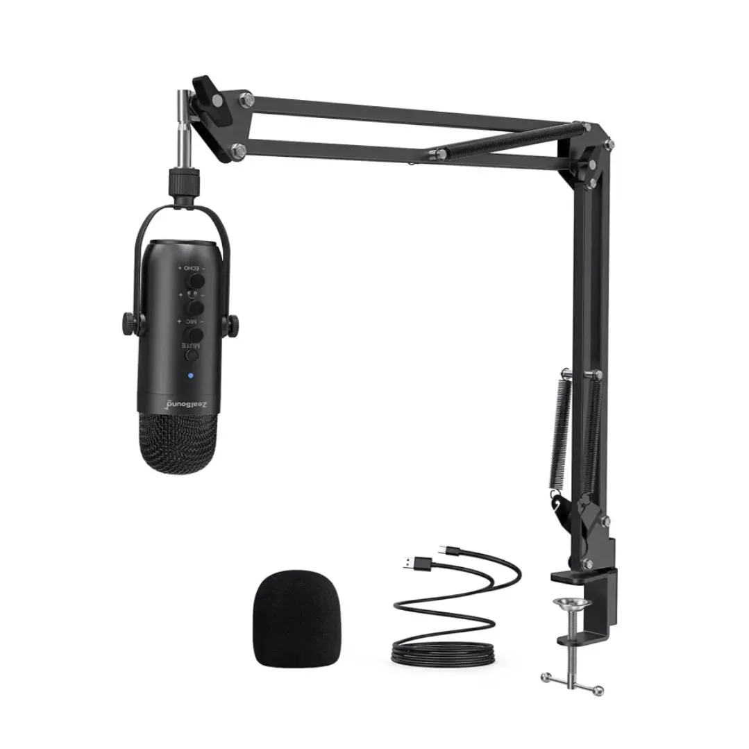 Zealsound Professional USB Streaming Podcast PC Microphone - image 3