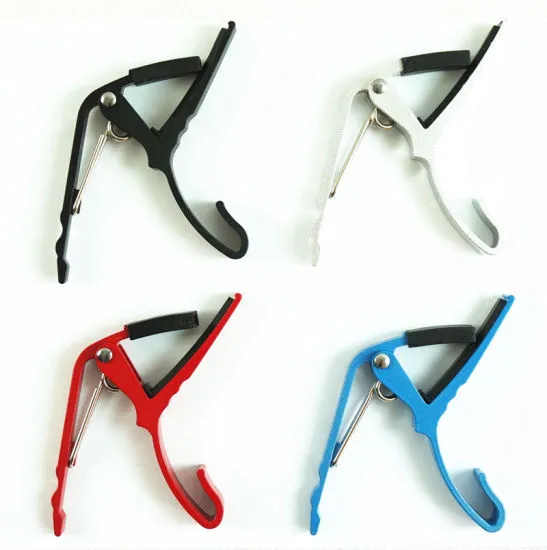 Generic Quick Change Metal Guitar Capo Blue Low Tension - image 2