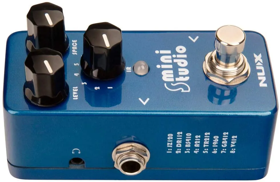 NUX NSS-3 Mini Studio Amp Simulator IR Loader Guitar Pedal - image 6