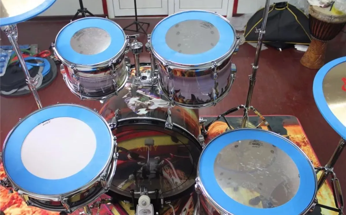 ARBOREA Silicon Drum Mute Pads Silence Practice Set - image 2