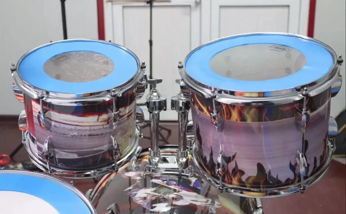 ARBOREA Silicon Drum Mute Pads Silence Practice Set - image 3