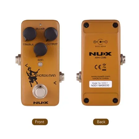 NUX NOD-1 MINICORE Horseman Overdrive Guitar Pedal - image 2