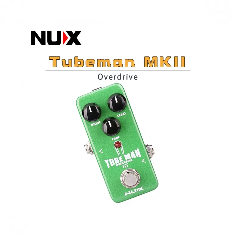 Nux NOD-2 Tube Man MKII Overdrive Guitar Effects Pedal