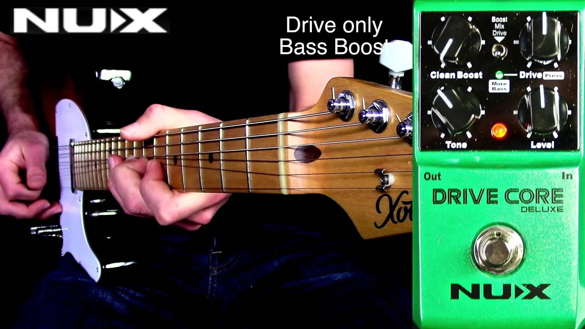 NUX DRIVE CORE DELUXE Overdrive Effects Pedal - image 3
