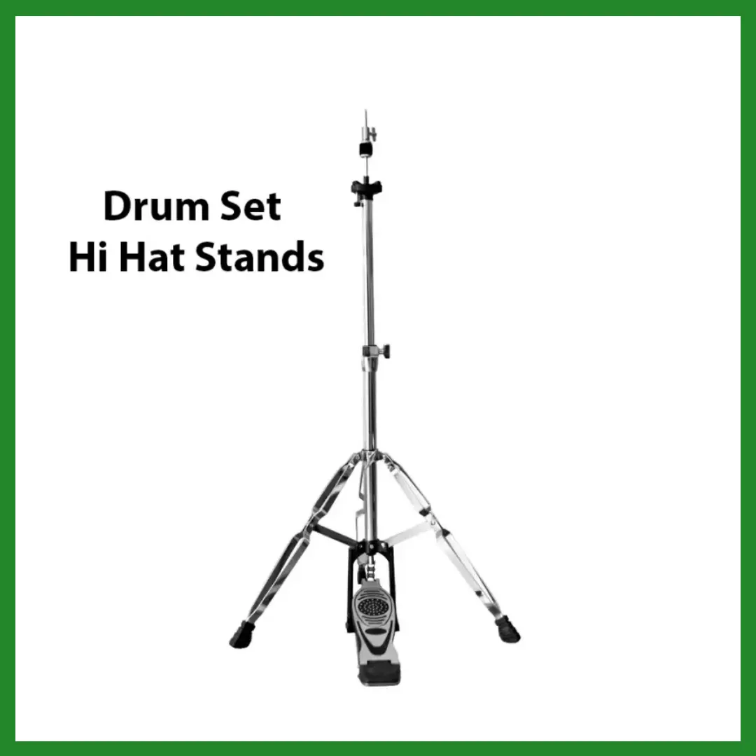 Generic Double Braced Hi Hat Stand - Nickel Finish