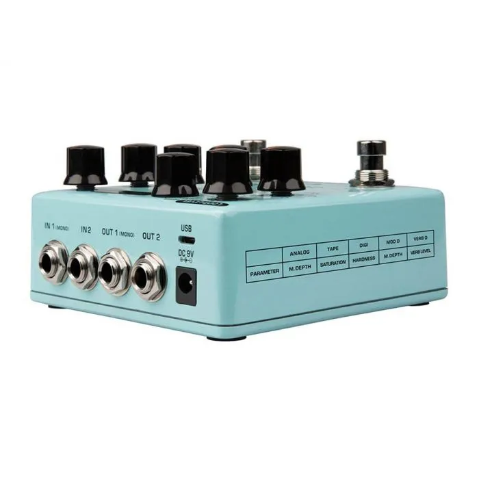 NUX NDD-6 Duotime Dual Stereo Delay Guitar Effects Pedal - image 2