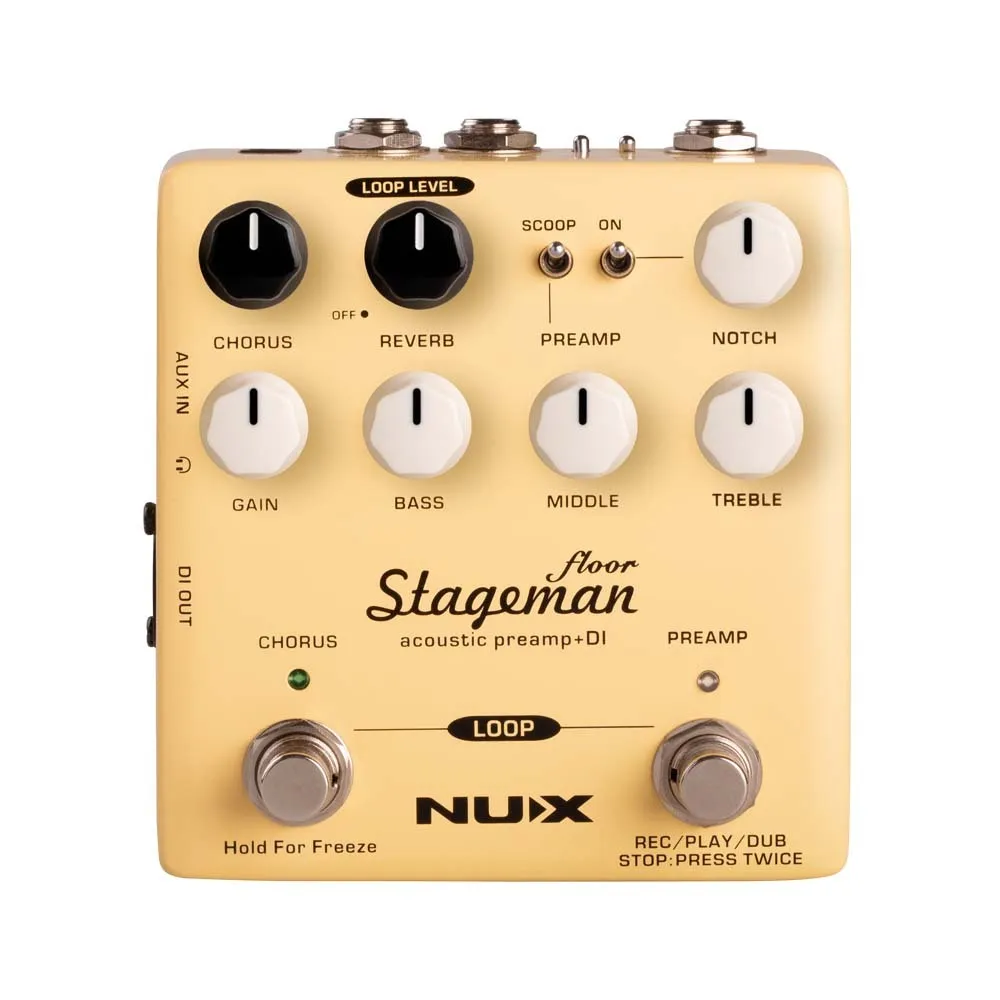 NUX NAP-5 Stageman Floor Deluxe Acoustic Preamp - image 1