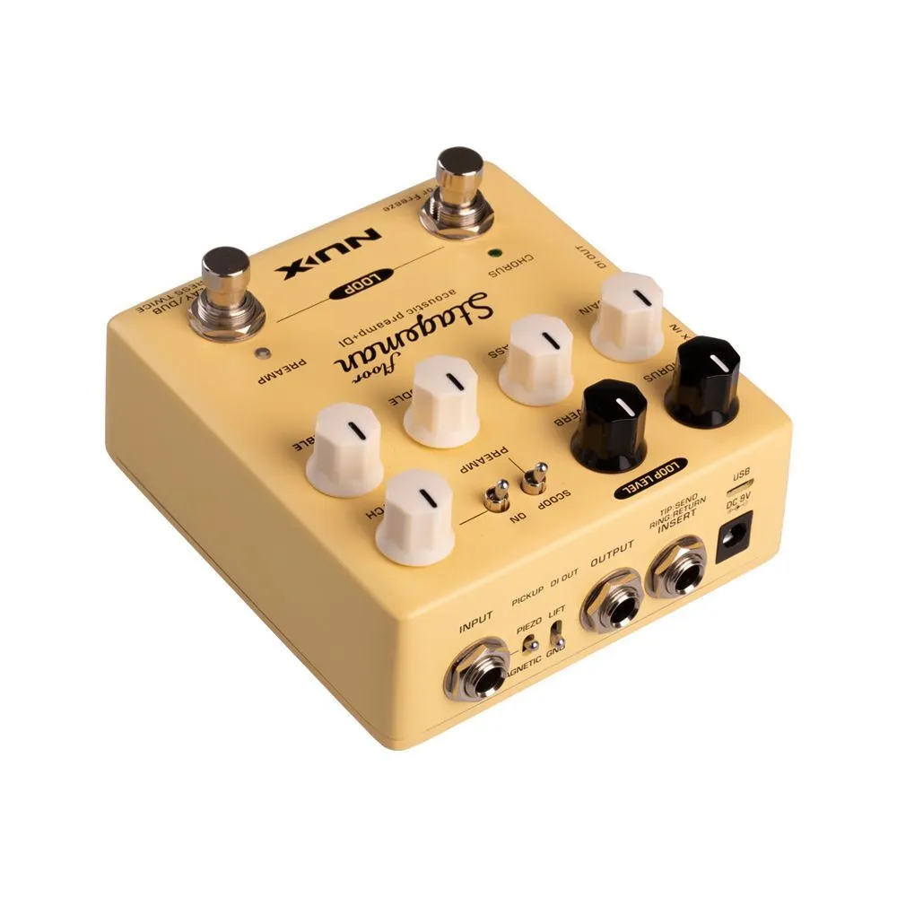 NUX NAP-5 Stageman Floor Deluxe Acoustic Preamp - image 2