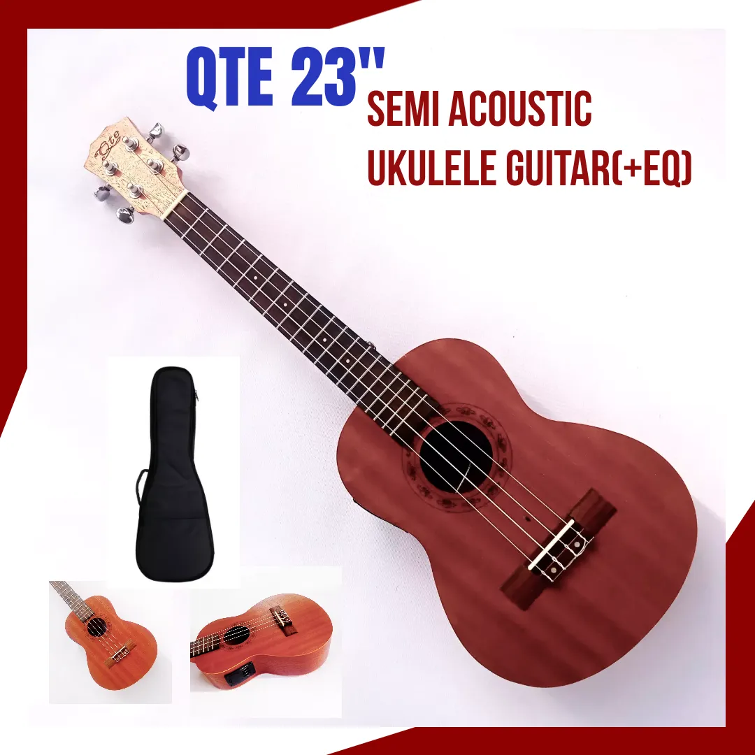 QTE 26 Tenor Electro Acoustic (3 Way Eq) Ukulele